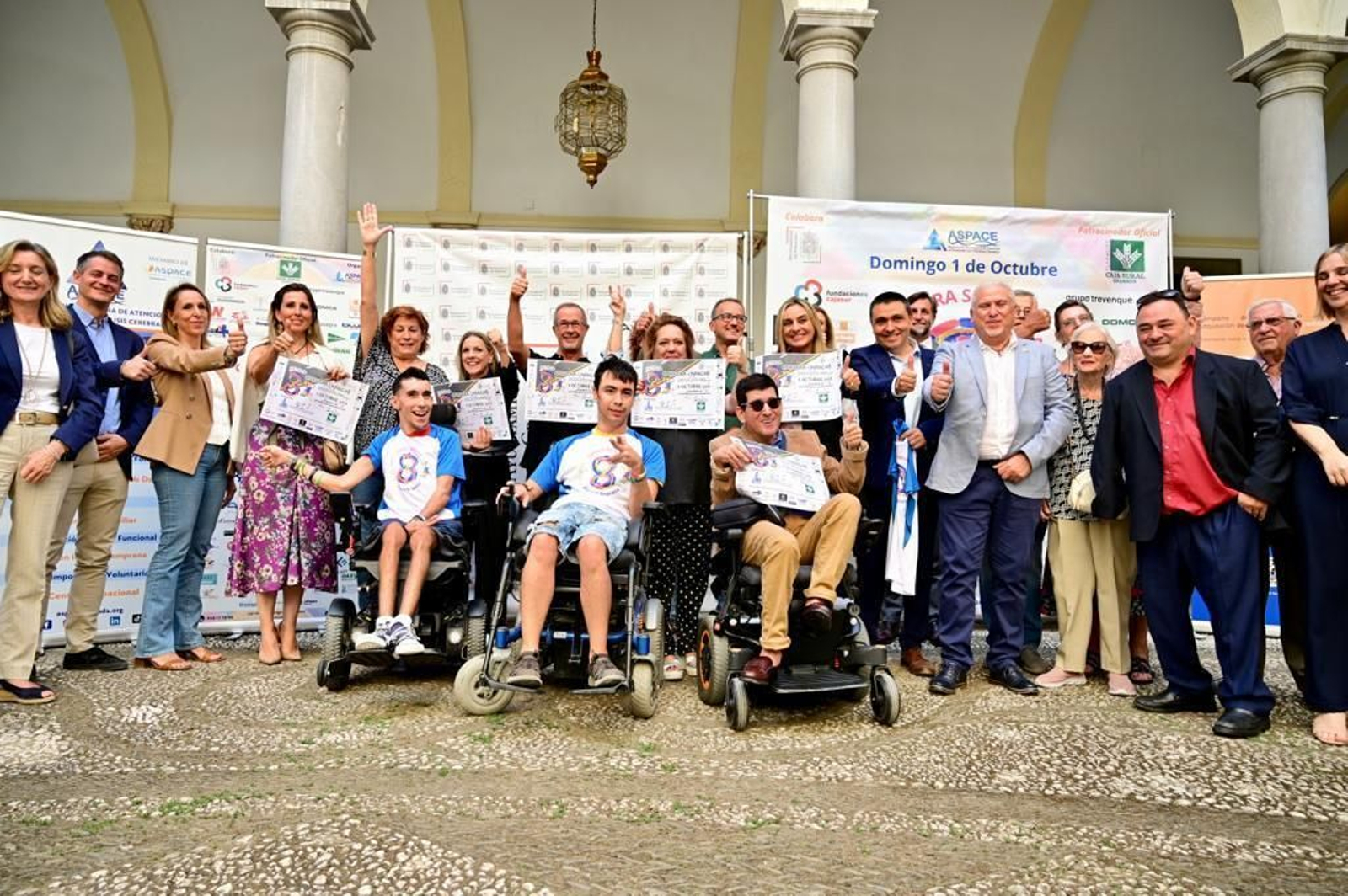 El Ayuntamiento De Granada pesenta la VIII Carrera Solidaria de Aspace con motivo del Día Mundial de la Parálisis Cerebral El Ayuntamiento De Granada pesenta la VIII Carrera Solidaria de Aspace con motivo del Día Mundial de la Parálisis Cerebral