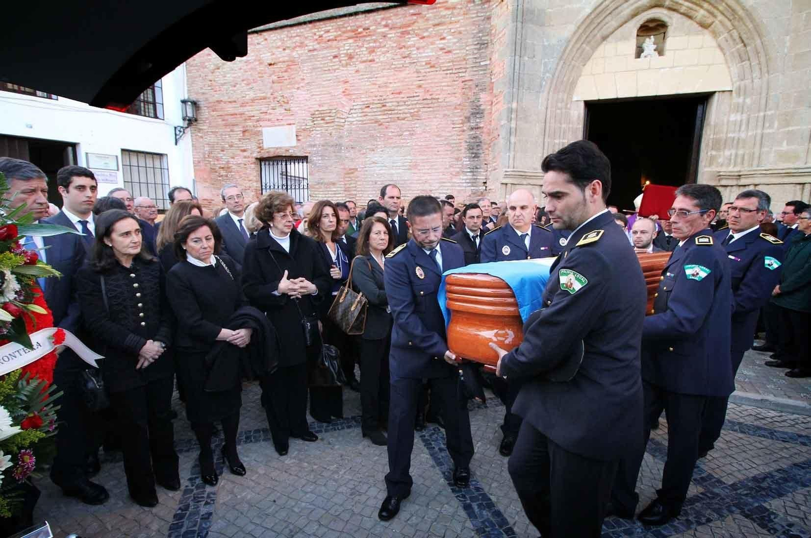 Imágenes del funeral de Pilar Pulgar