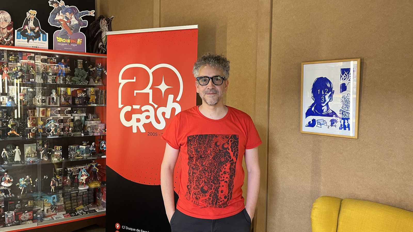 Gabriel Soriano, en Crash Cómics.