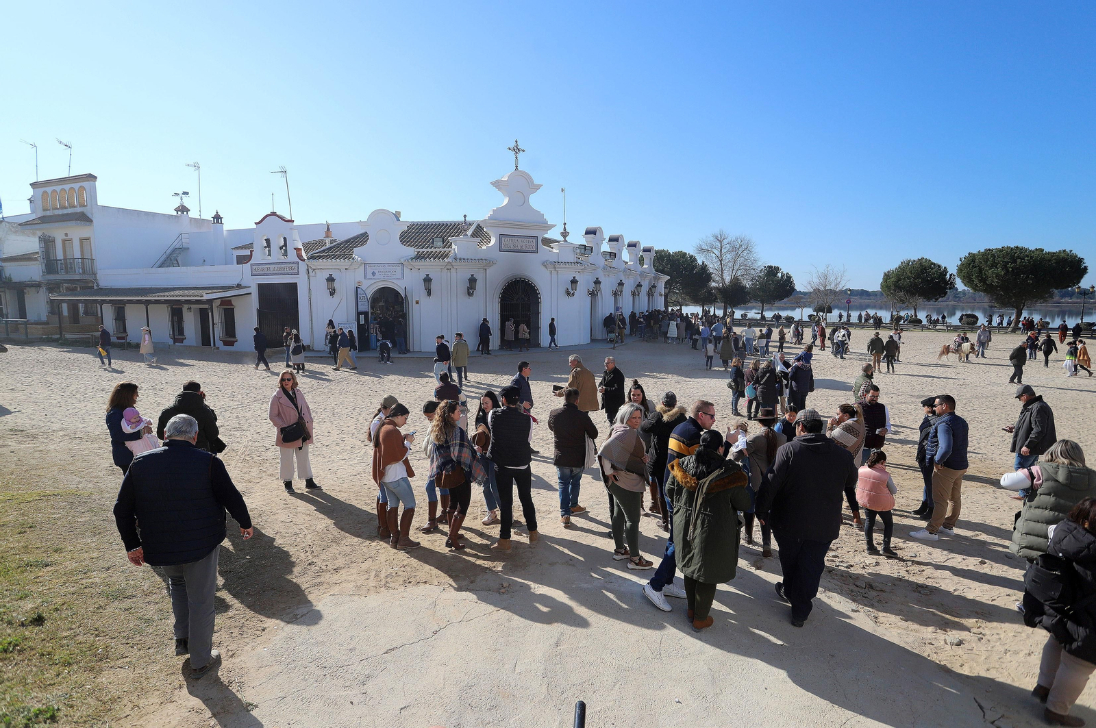 Imágenes de la celebración de la Candelaria en El Rocío