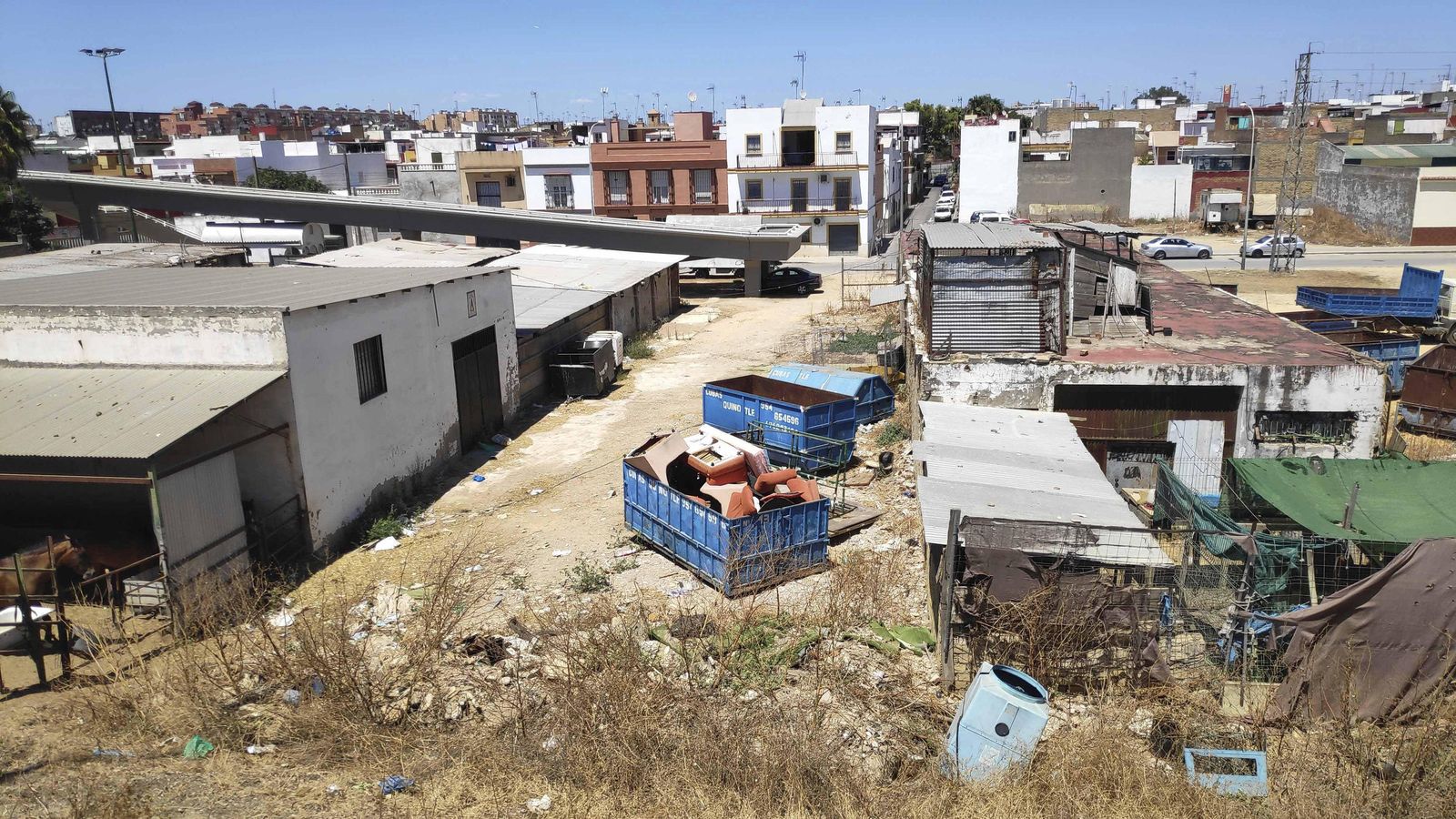 El barrio sevillano de Palmete.