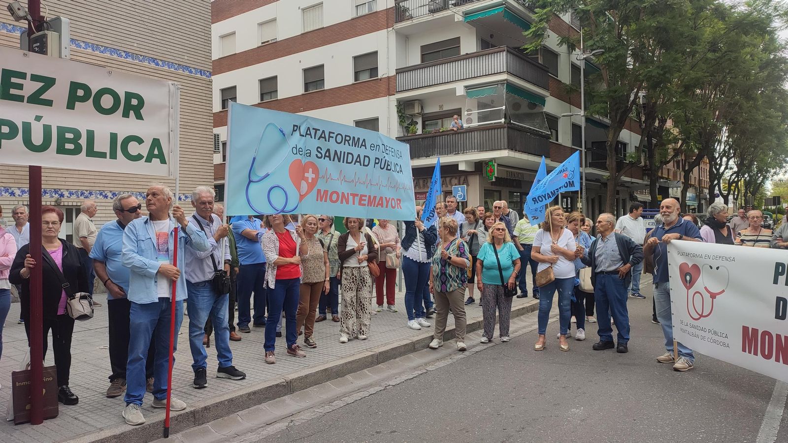 La marcha por la sanidad pública llega a Montilla