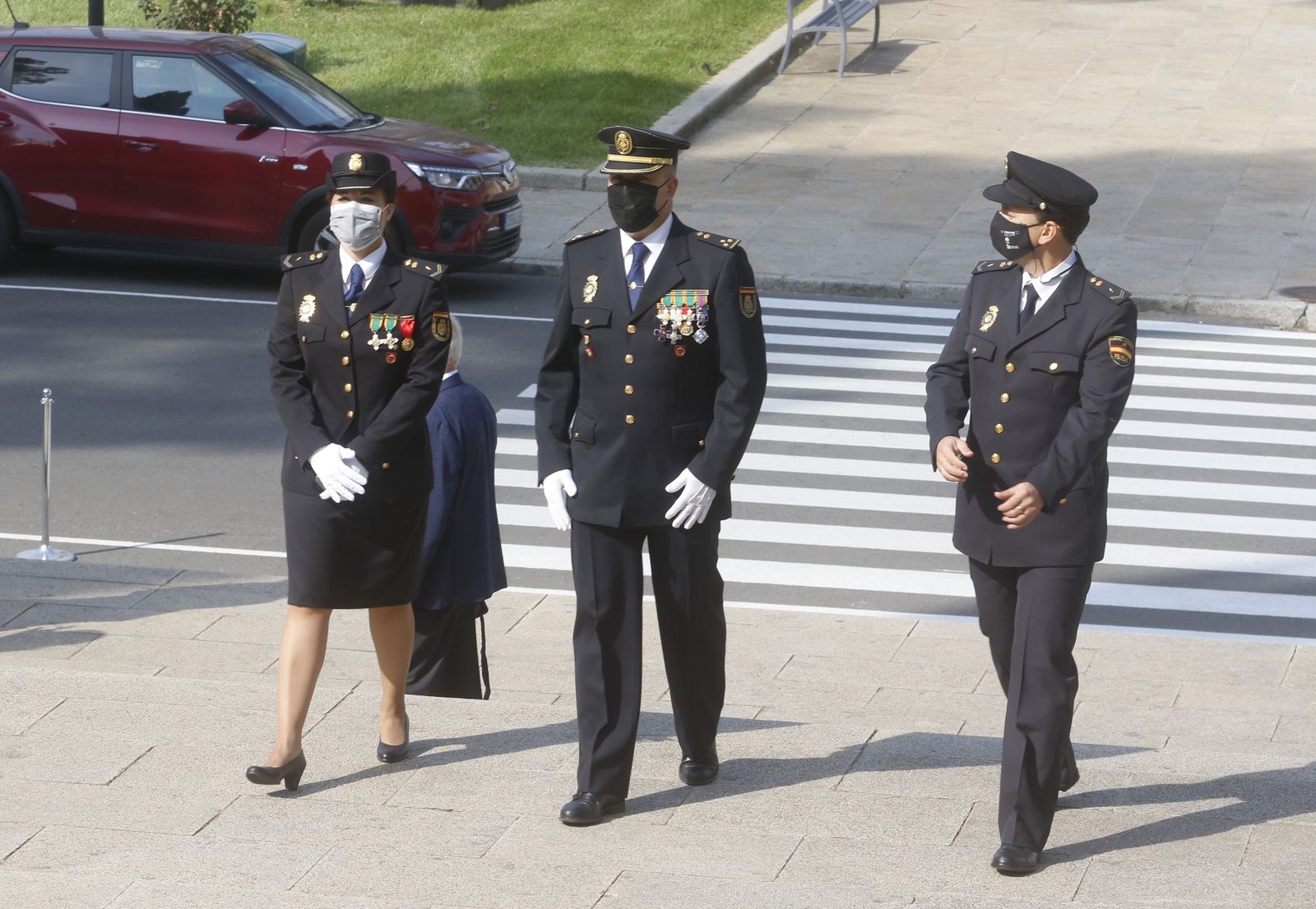 Celebración del Día de la Policía Nacional, en imágenes.