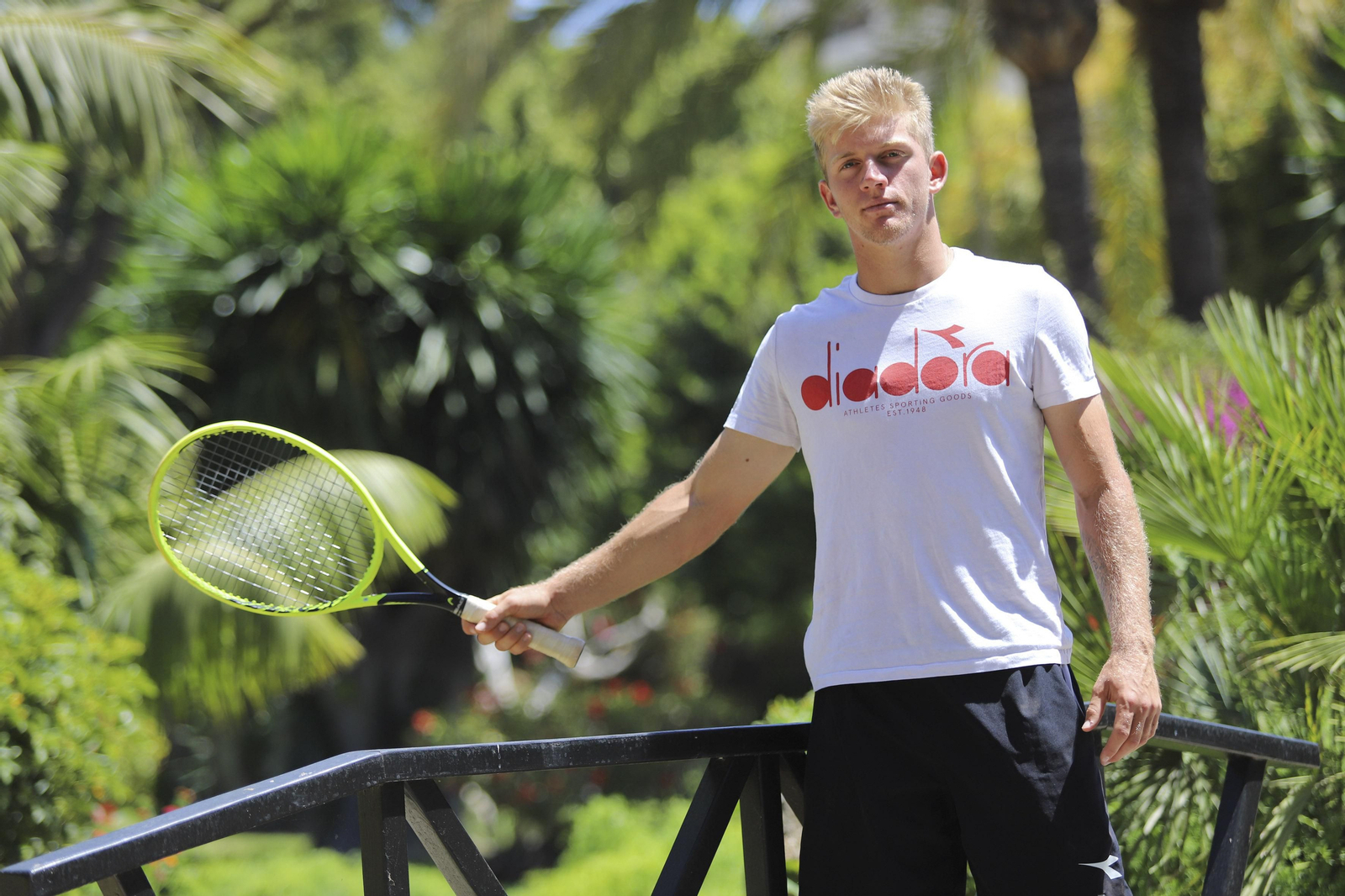 Las fotos de Alejandro Davidovich antes de acudir a Roland Garros