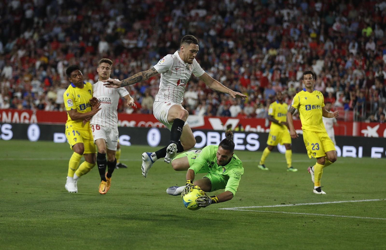 Las imágenes del Sevilla-Cádiz