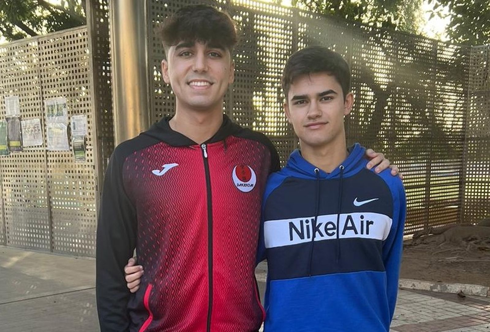 José Manuel Gutiérrez y Aarón Casas, del Dakentai Jerez.