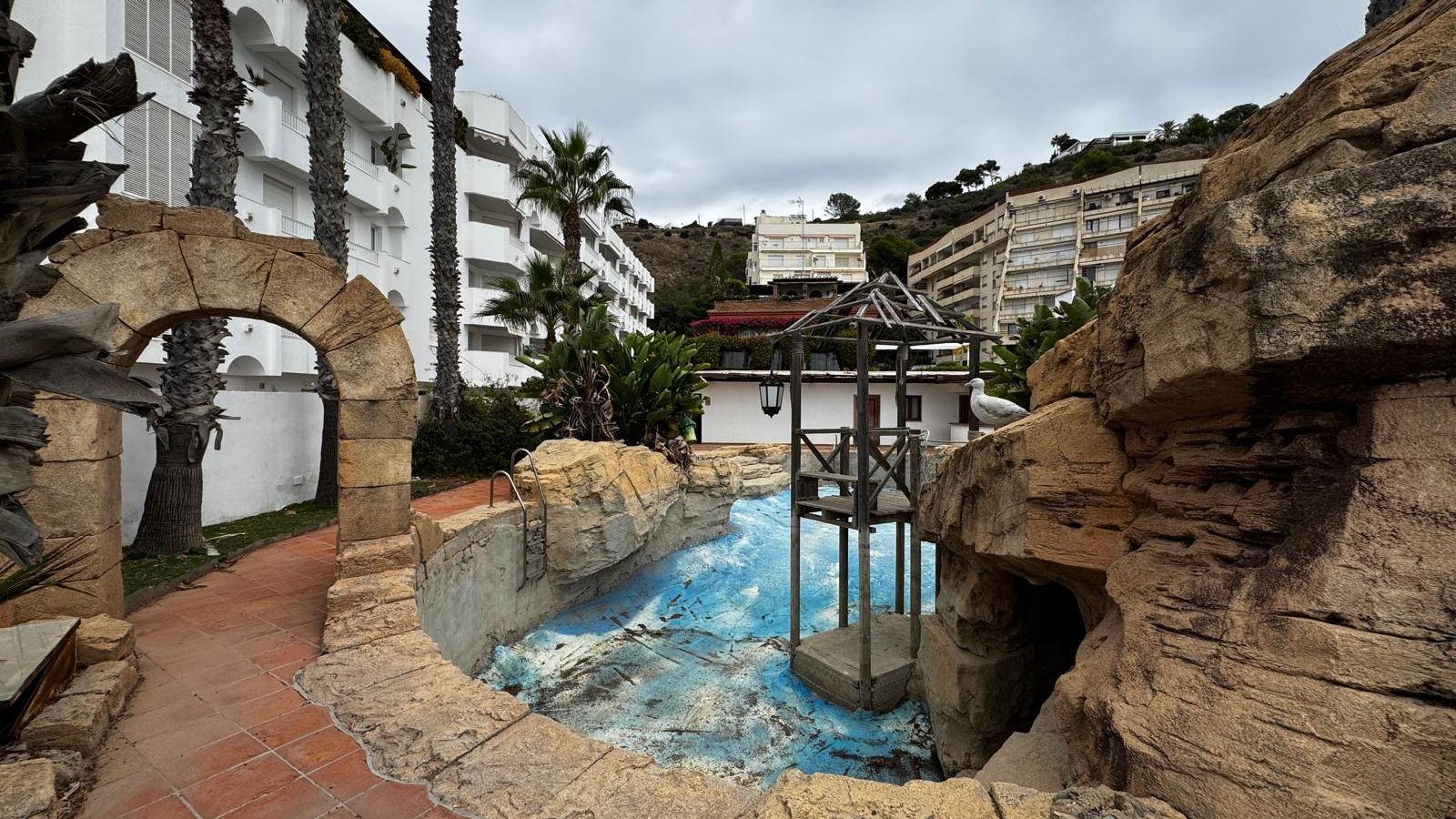 Estado actual de la piscina municipal