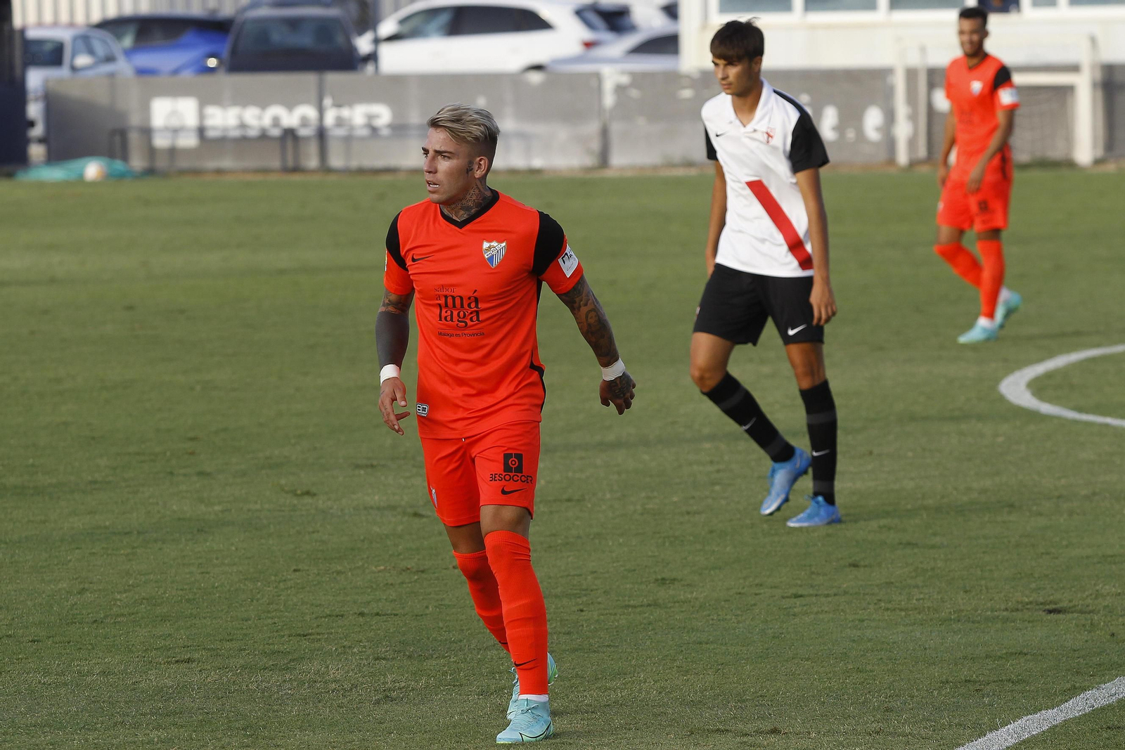 El Málaga CF-Sevilla Atlético, en fotos