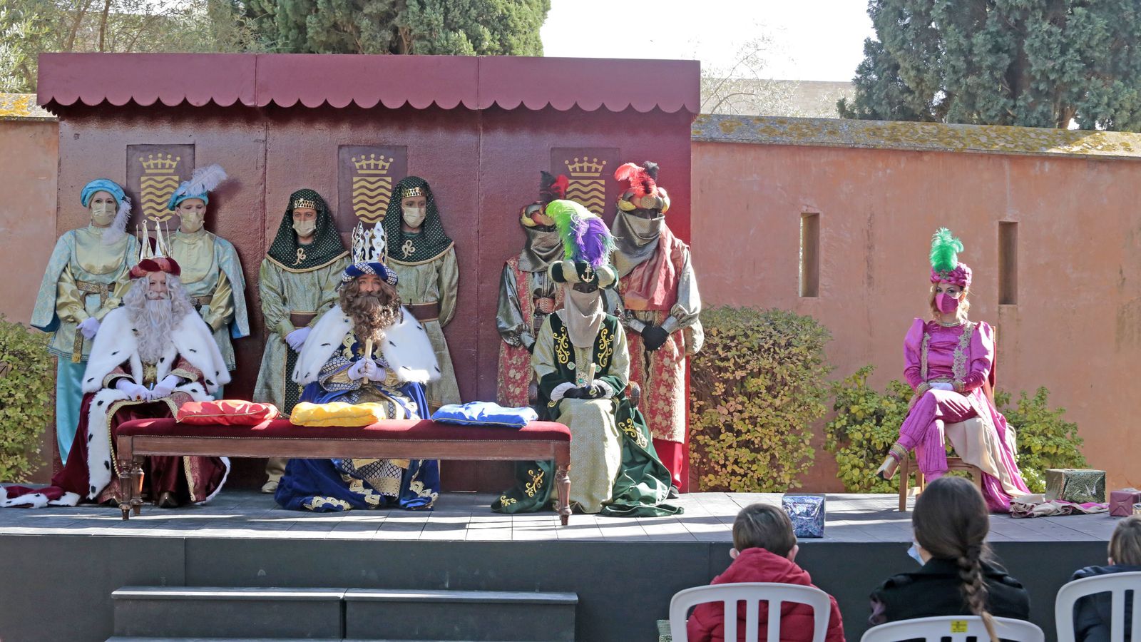 Coronación de los Reyes Magos de Jerez en el Alcázar