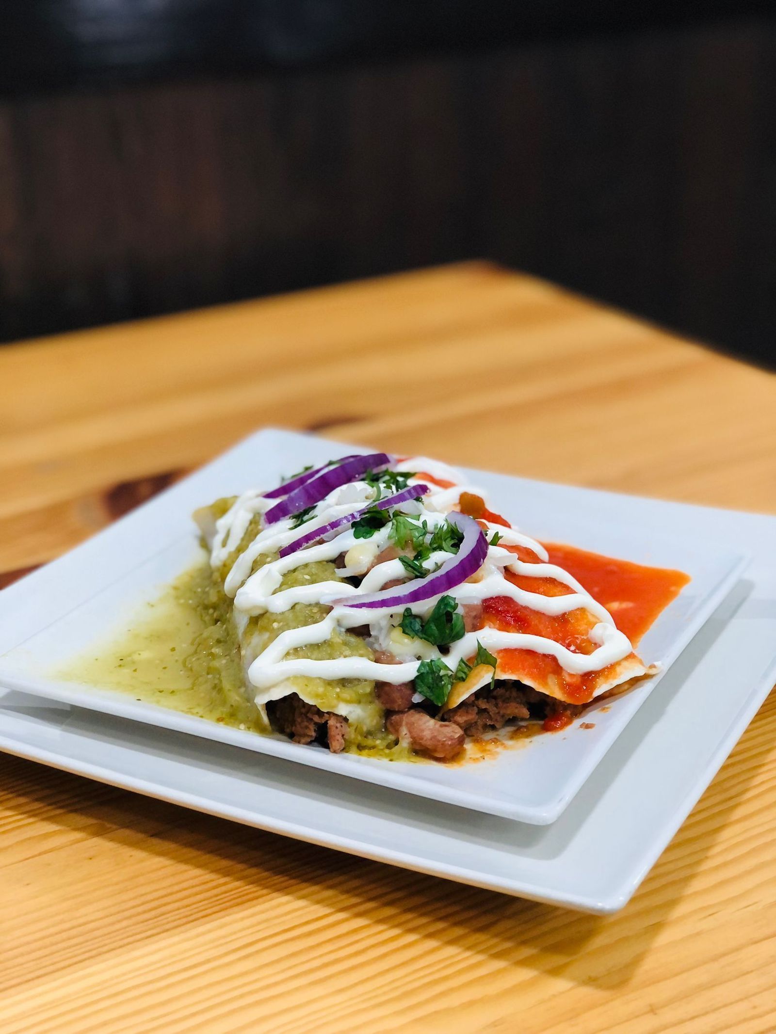 Deliciosos tacos en American Food.