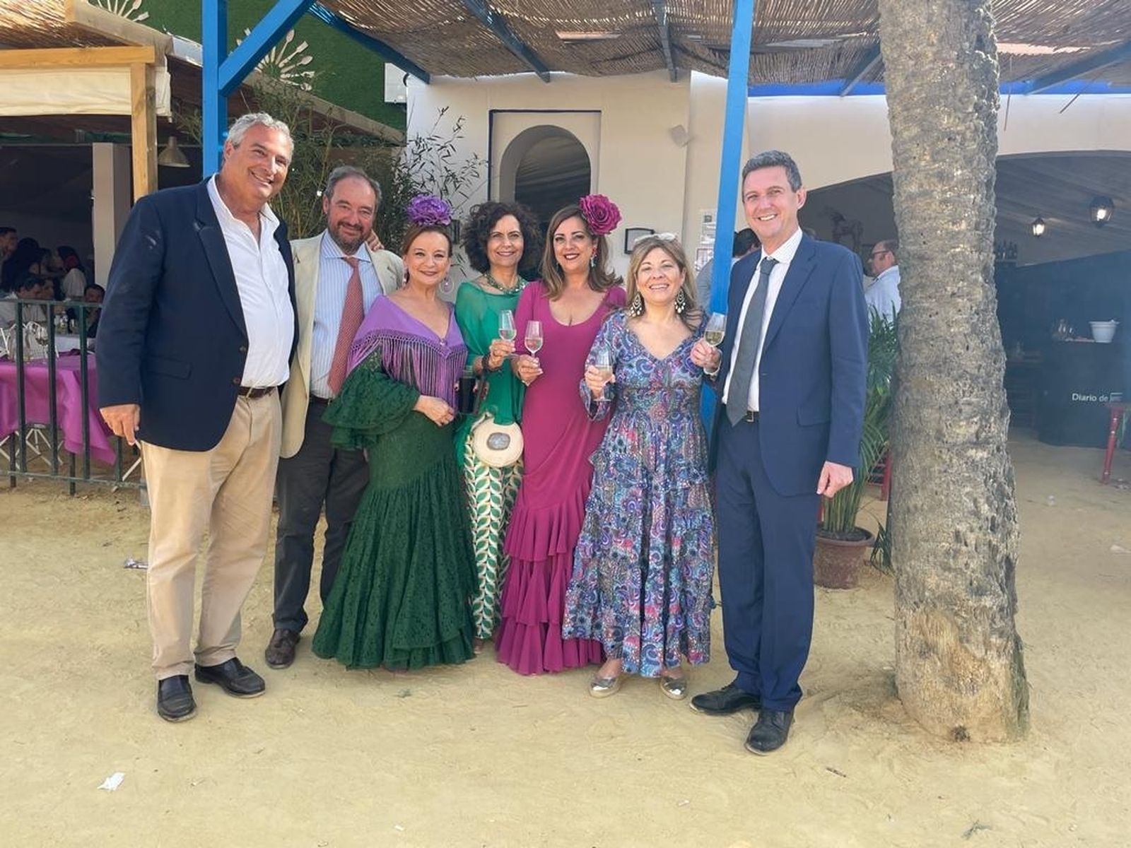 Jueves de Feria en la caseta de Diario de Jerez