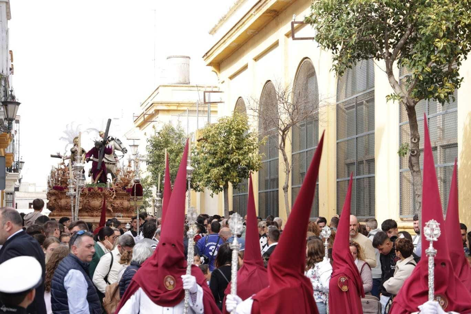 Las imágenes de la hermandad de Tres Caídas de la Semana Santa de San Fernando 2023