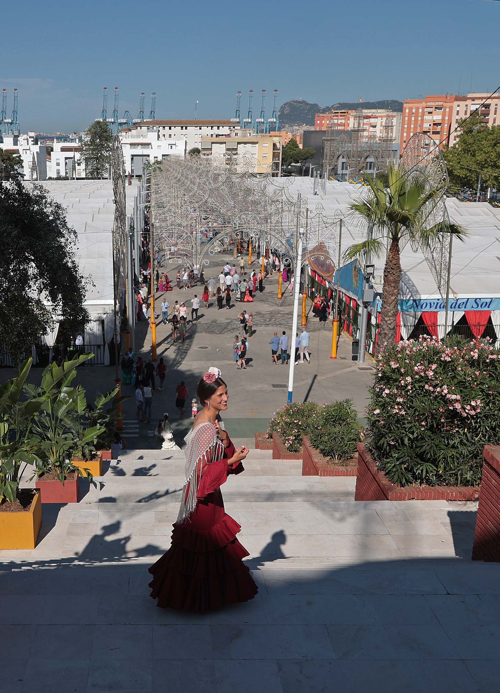Fotos del Domingo por Sevillanas en la Feria Real de Algeciras 2024
