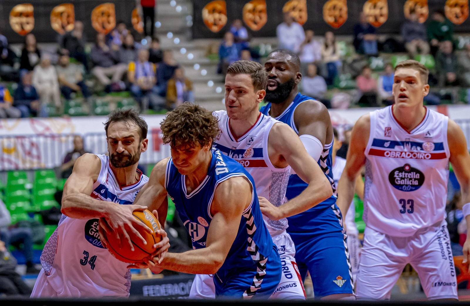 Las fotos del Obradoiro - Betis Baloncesto