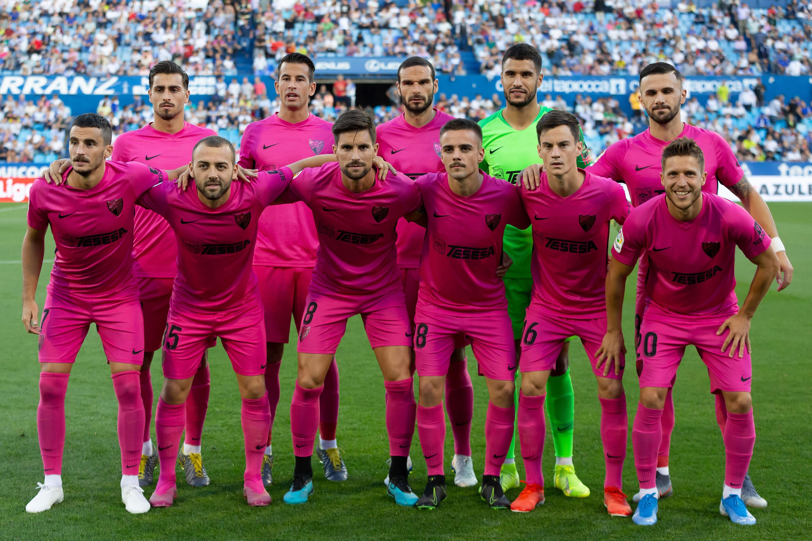 El Zaragoza-Málaga, en fotos