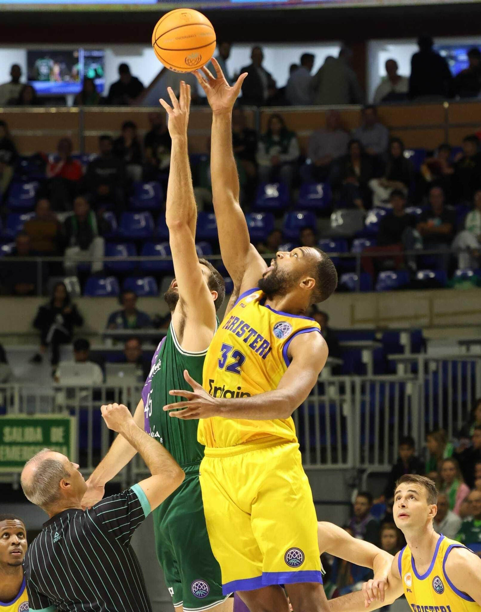 El Unicaja-Peristeri, en fotos
