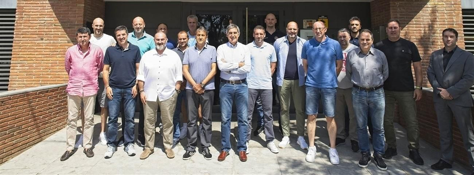 Luis Casimiro, al lado de Jordi Bertomeu.