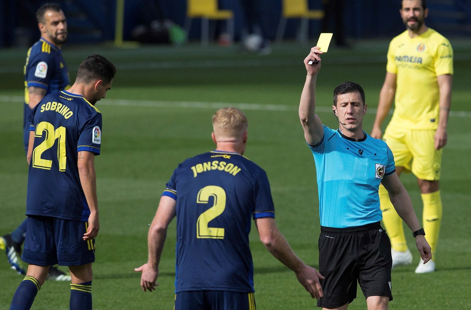 Soto Grado, en un Villarreal-Cádiz de la presente temporada.