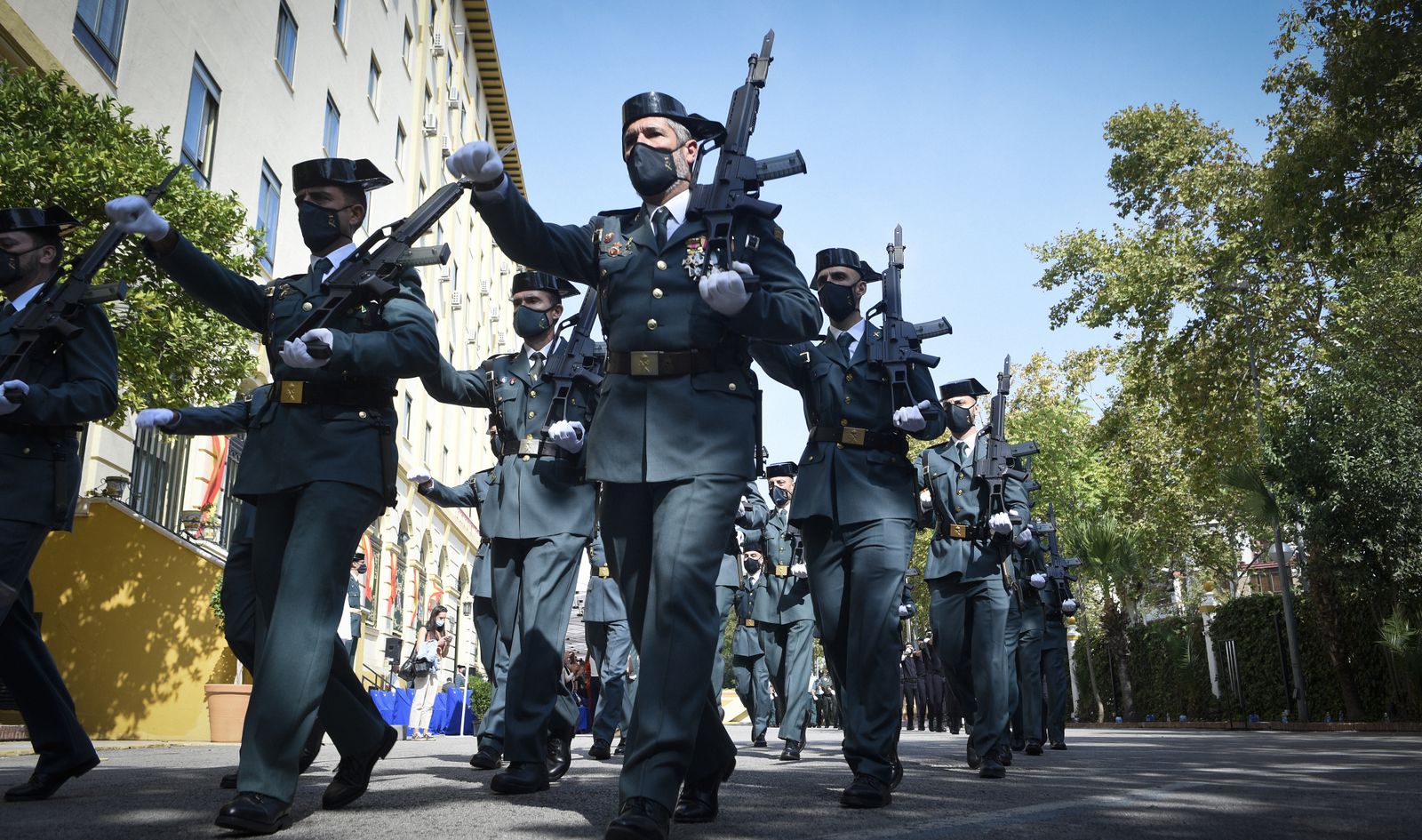 El acto del día del Pilar de la Guardia Civil, en imágenes