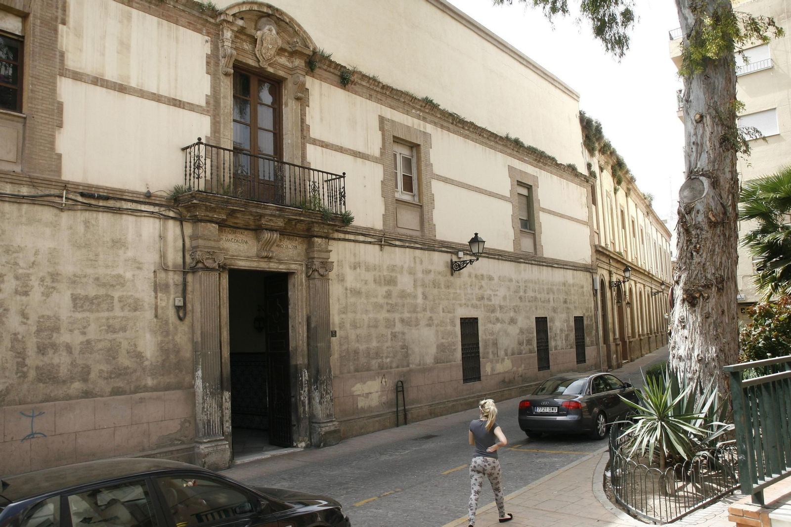 Hospital Provincial de Almería, en plenas obras de rehabilitación.