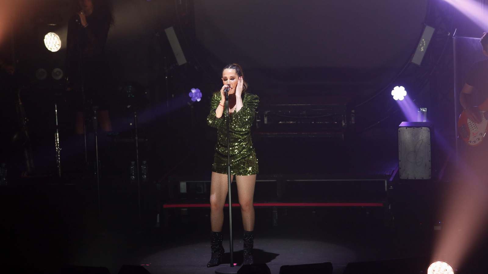 Fotos del concierto de Malú en La Línea