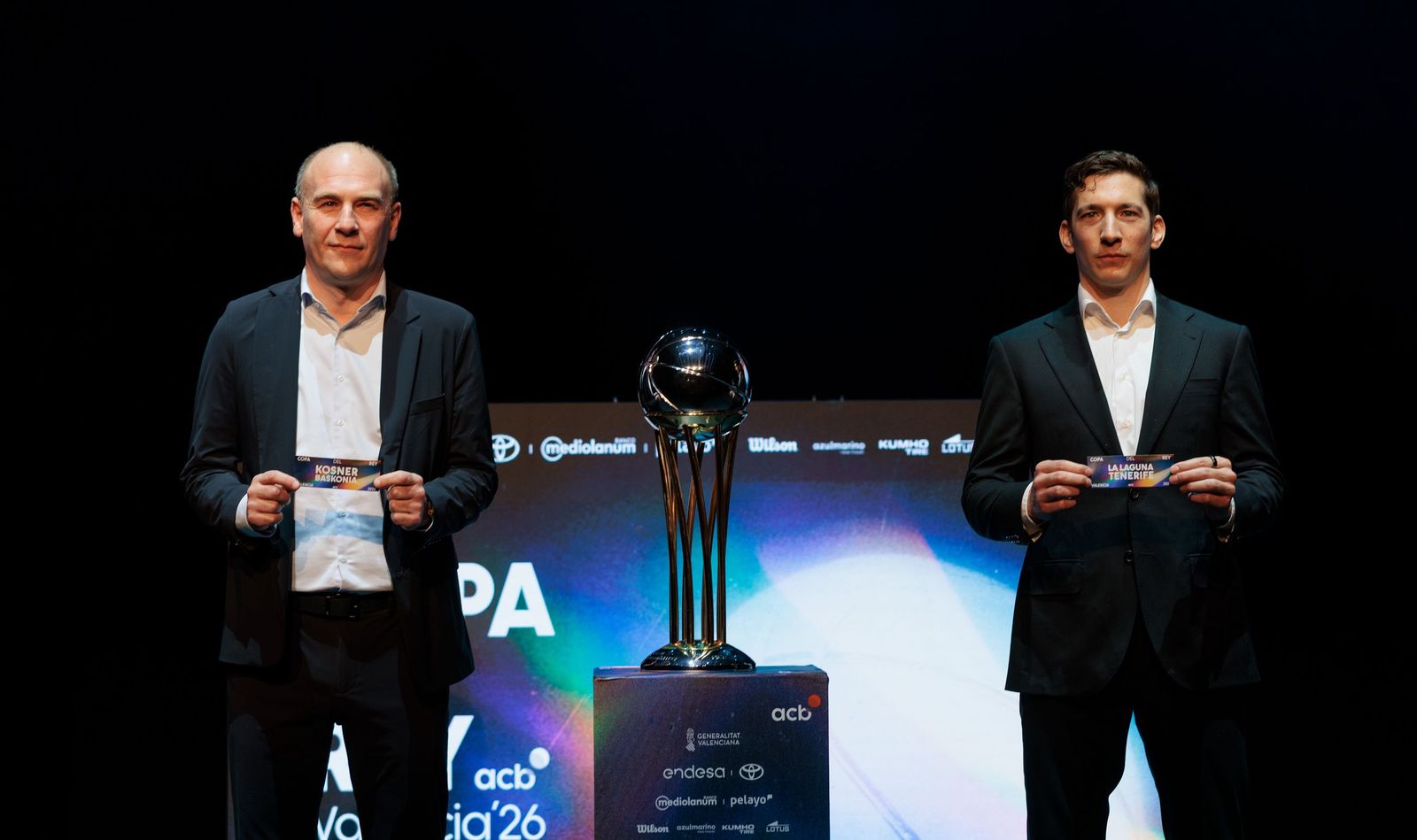 El sorteo de la Copa ACB de Valencia, en fotos