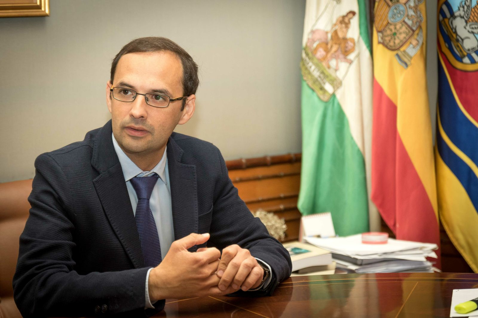 Víctor Mora, presidente del Consorcio de Aguas, en una imagen de archivo.