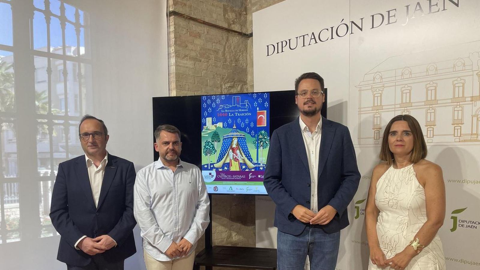 Presentación Batalla de Hornos en el Palacio Provincial.