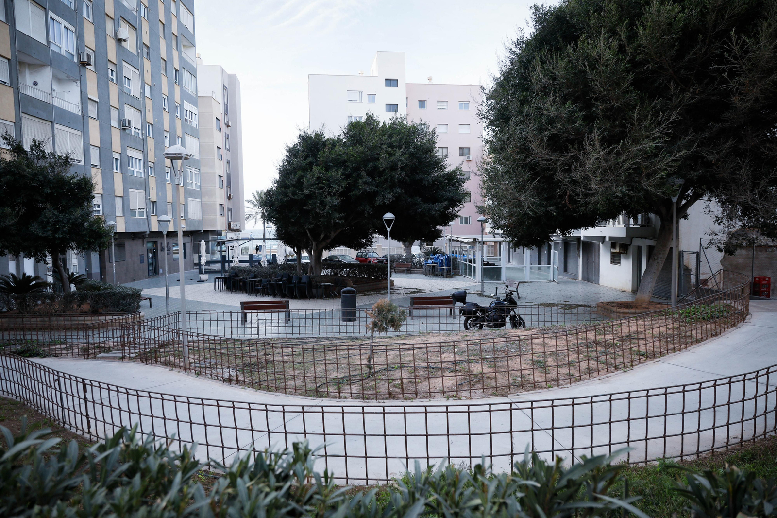 Imágenes de las calles en obras