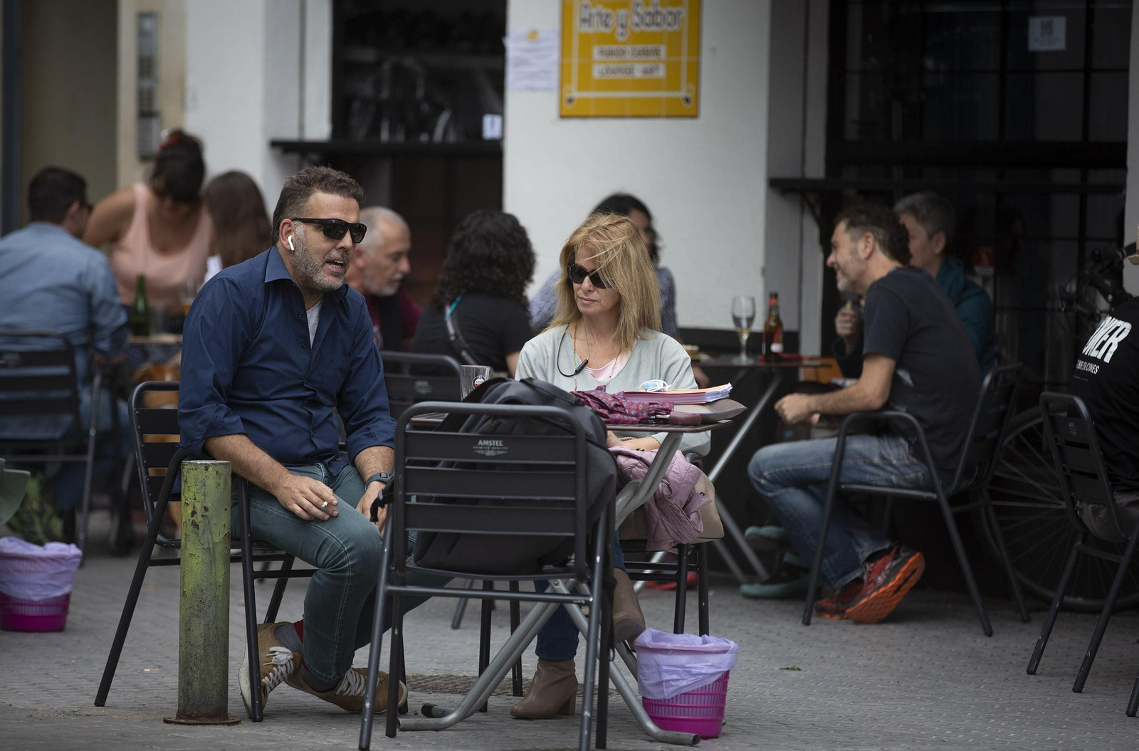 Coronavirus en Sevilla: Las terrazas de los bares en la fase 1
