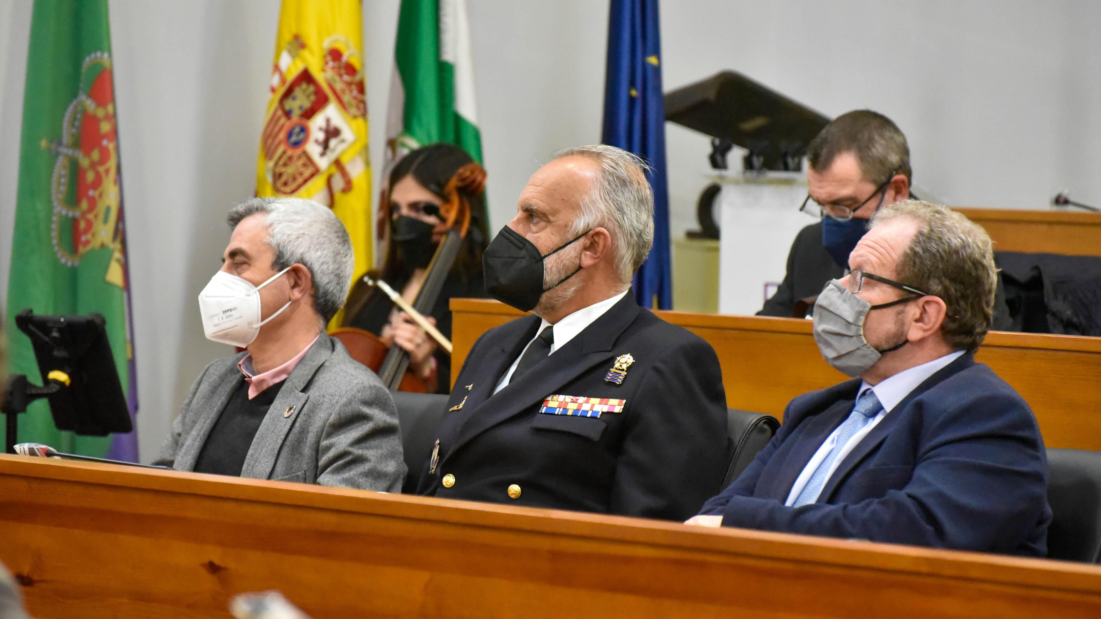 Fotos de la presentación de la  revista Almoraima