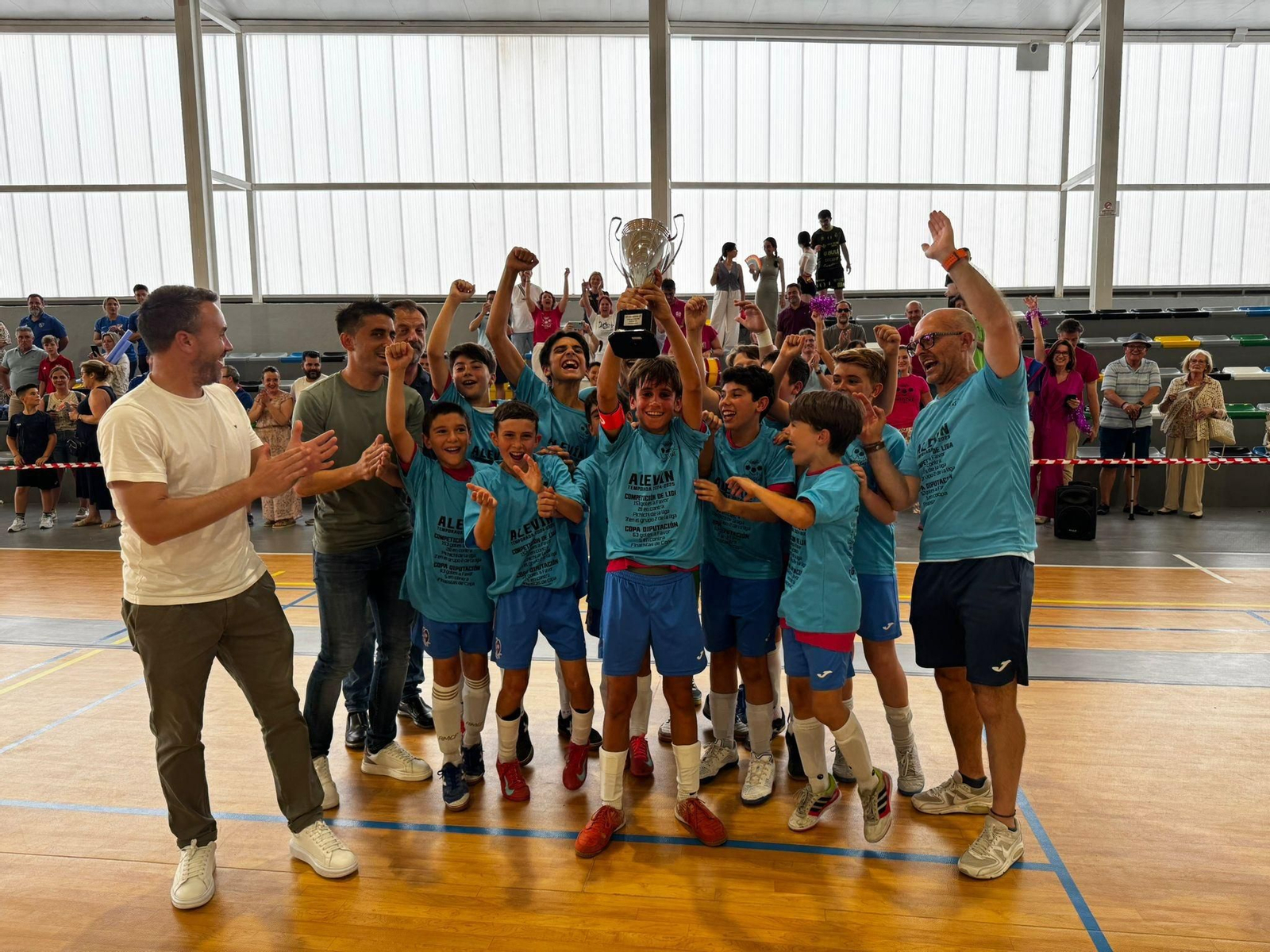 En imágenes: los campeones de la Copa Diputación 2025 de fútbol 7, fútbol 11 y fútbol sala