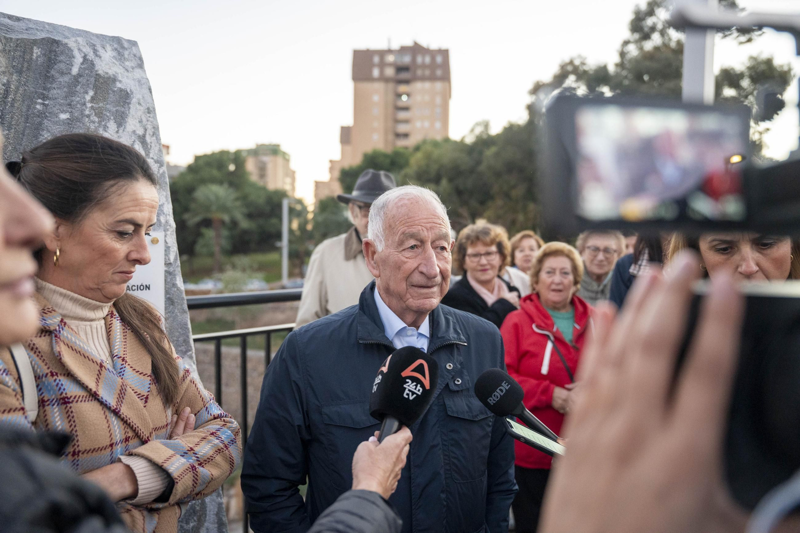 Las imágenes de la inauguración de la primera fase de la adecuación de la Rambla San Antonio de Aguadulce