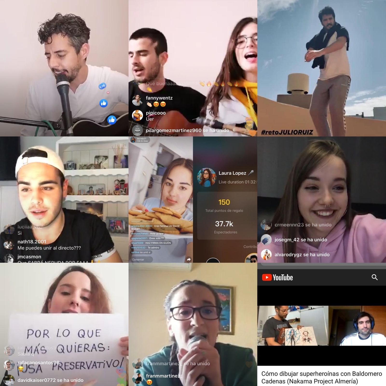 Más de 40 actividades compartidas.