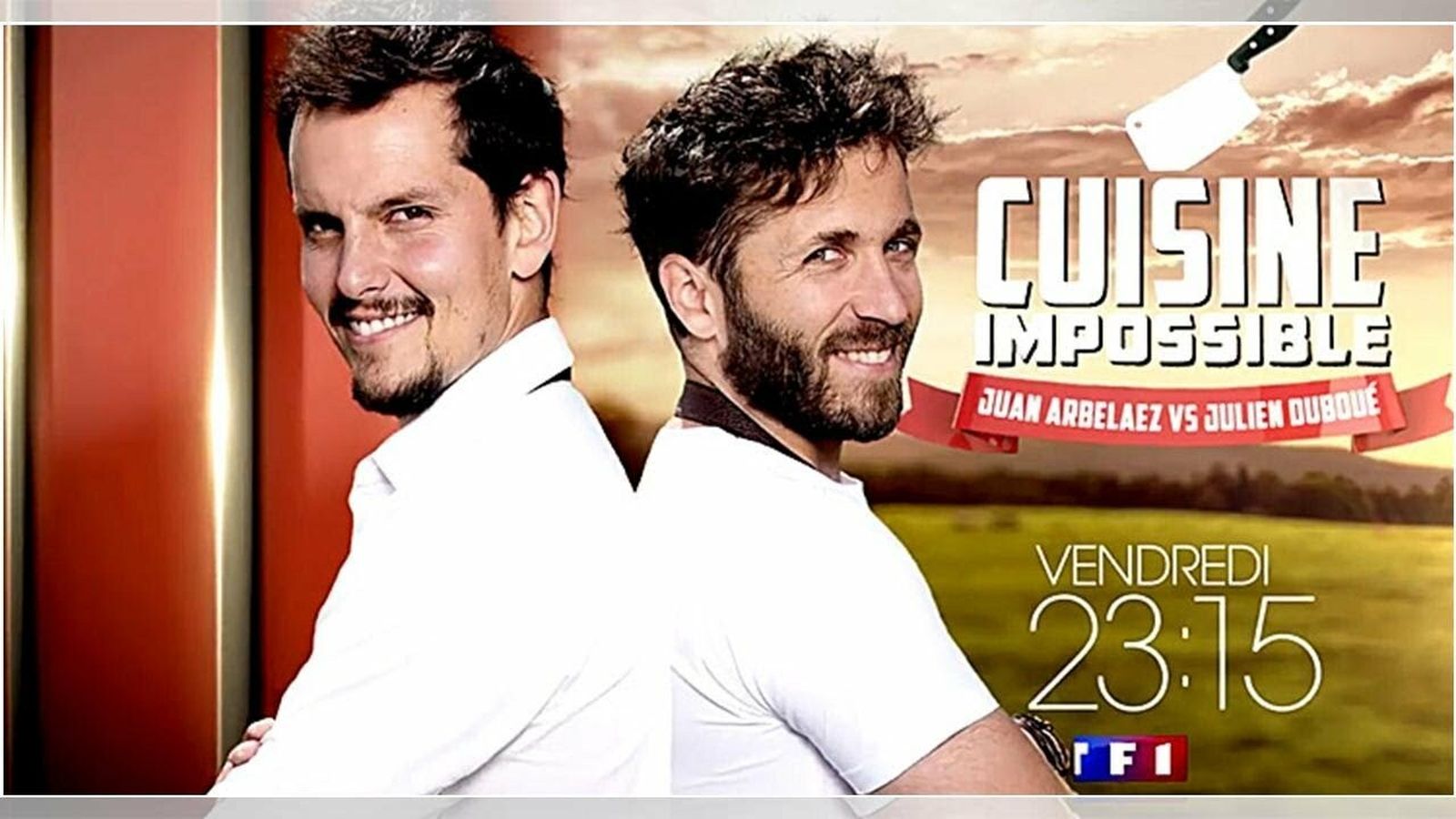 'Cuisine impossible' ('Cocina imposible'), uno de los programas de Arbelaez en la televisión francesa.