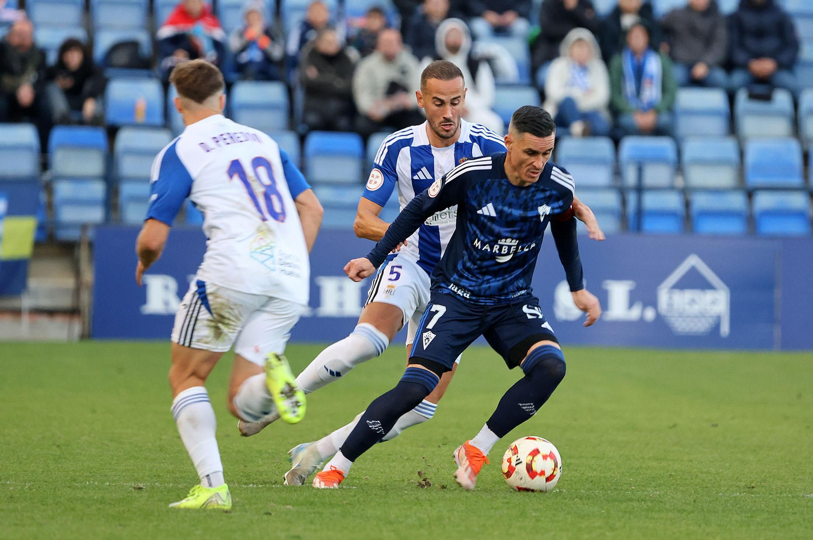 Imágenes del Recreativo de Huelva-Marbella FC