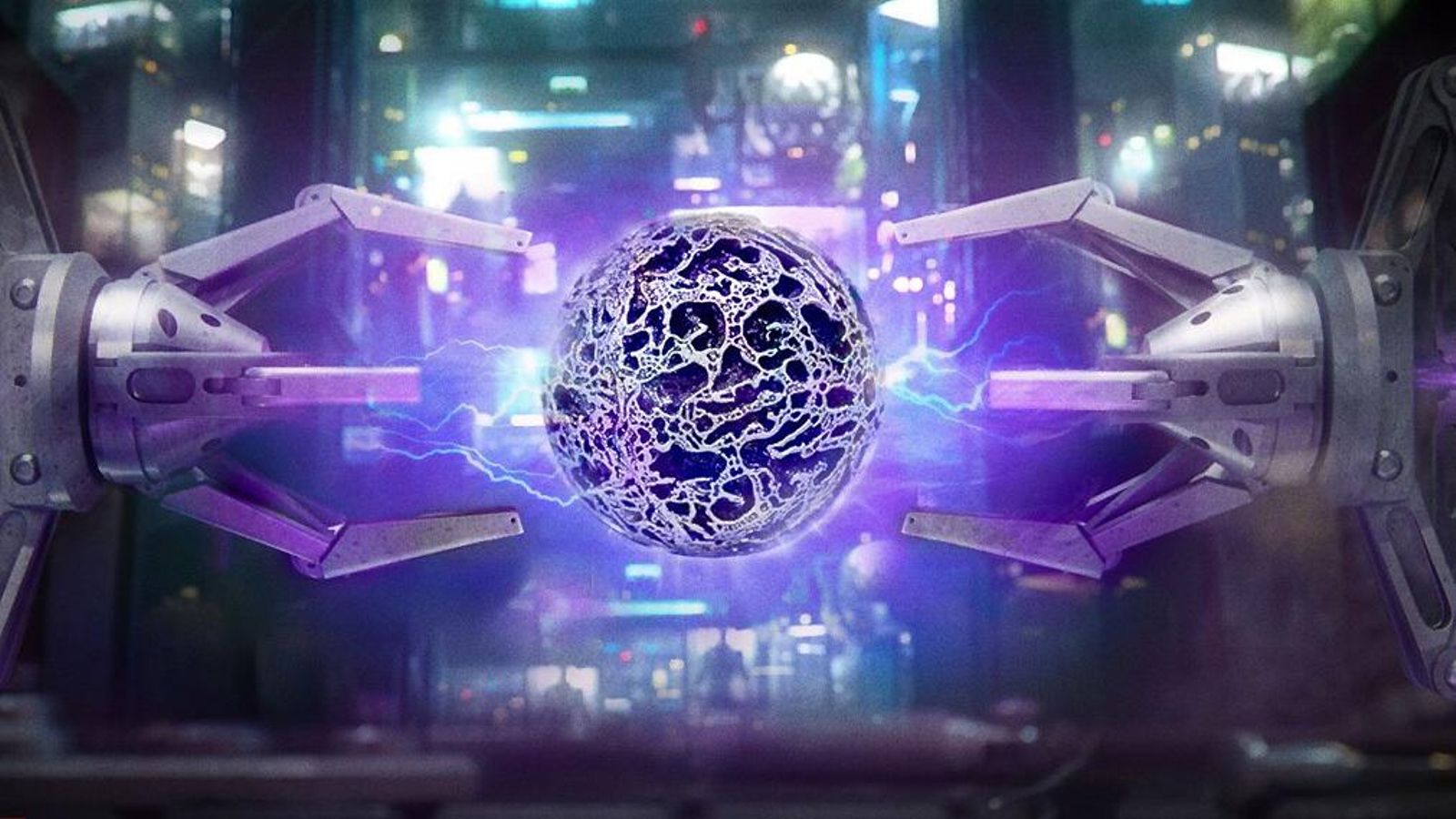 El Orbe, en 'Guardianes de la Galaxia'. El Orbe, en 'Guardianes de la Galaxia'.