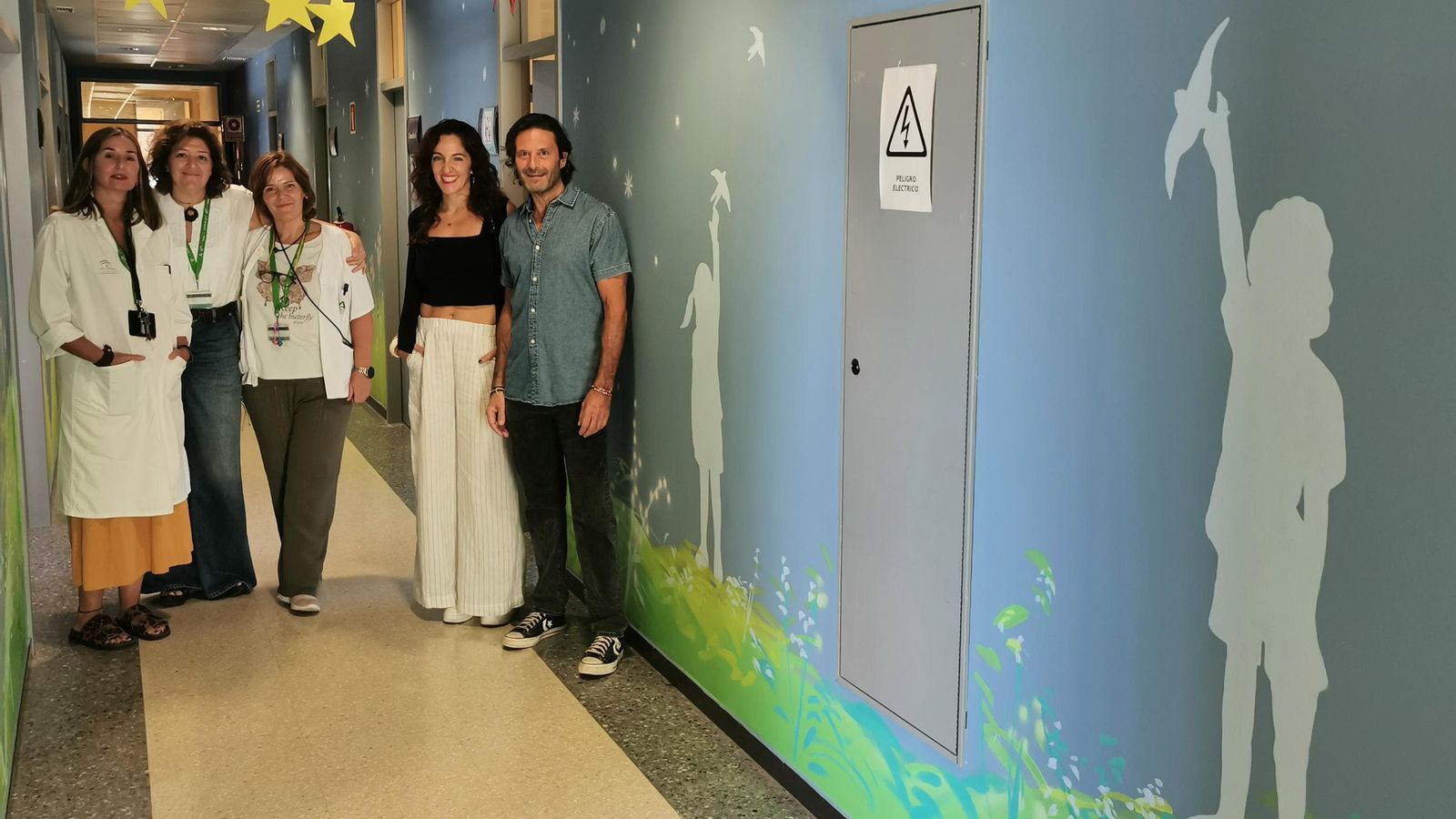 El pasillo de las consultas de la Unidad de Salud Mental Infanto-Juvenil.