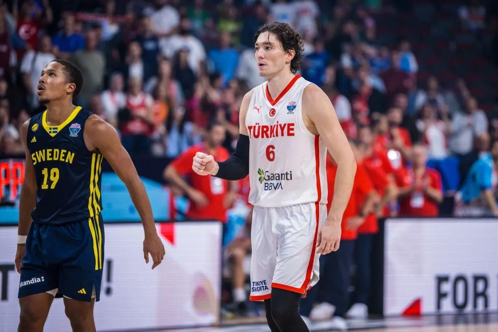 Eurobasket: Pantzar cumple en el adiós de Suecia ante Turquía