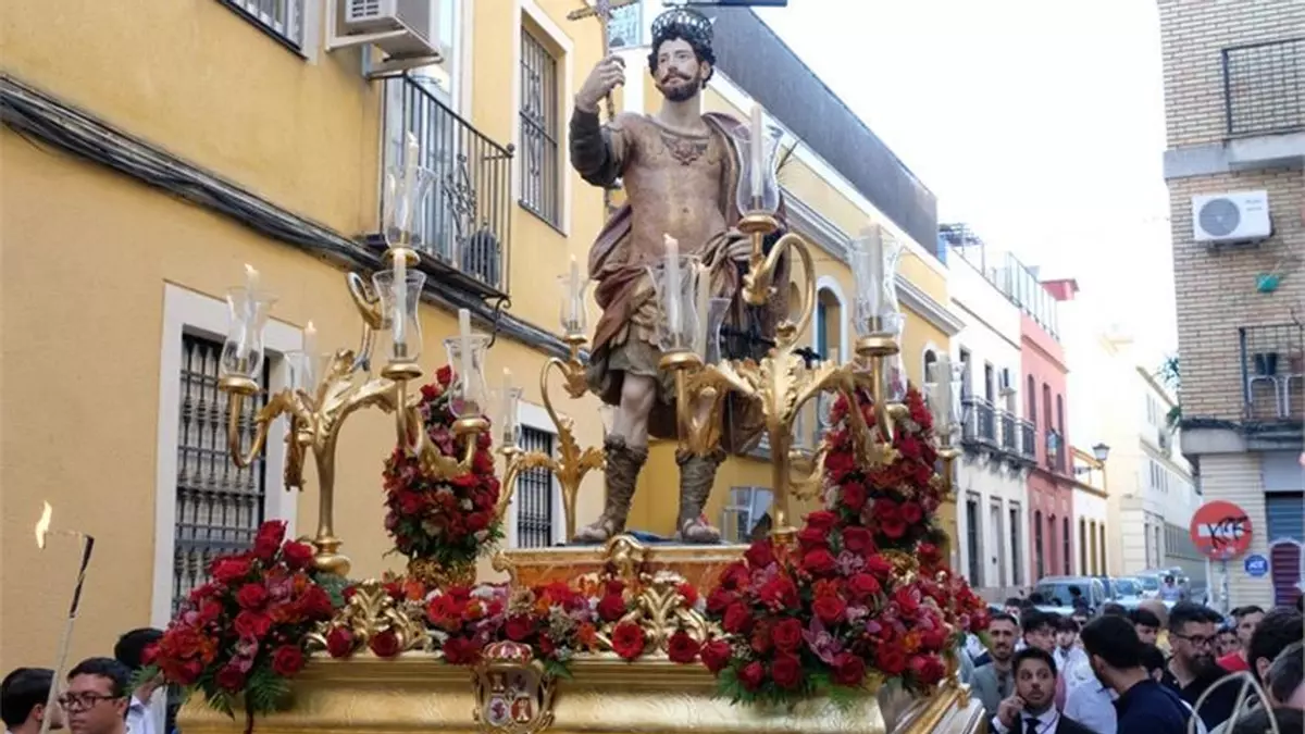 La Encarnación de San Benito acompañará a San Hermenegildo en su procesión durante los próximos tres años