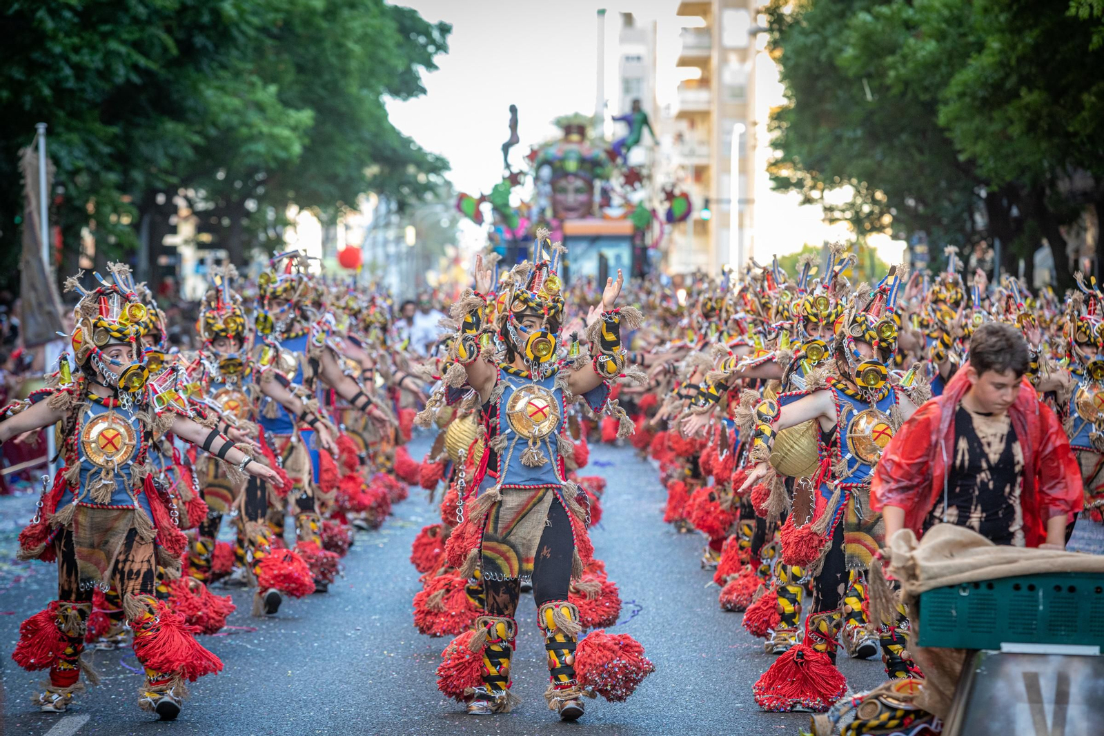 La cabalgata del Carnaval de Cádiz 2022, en imágenes