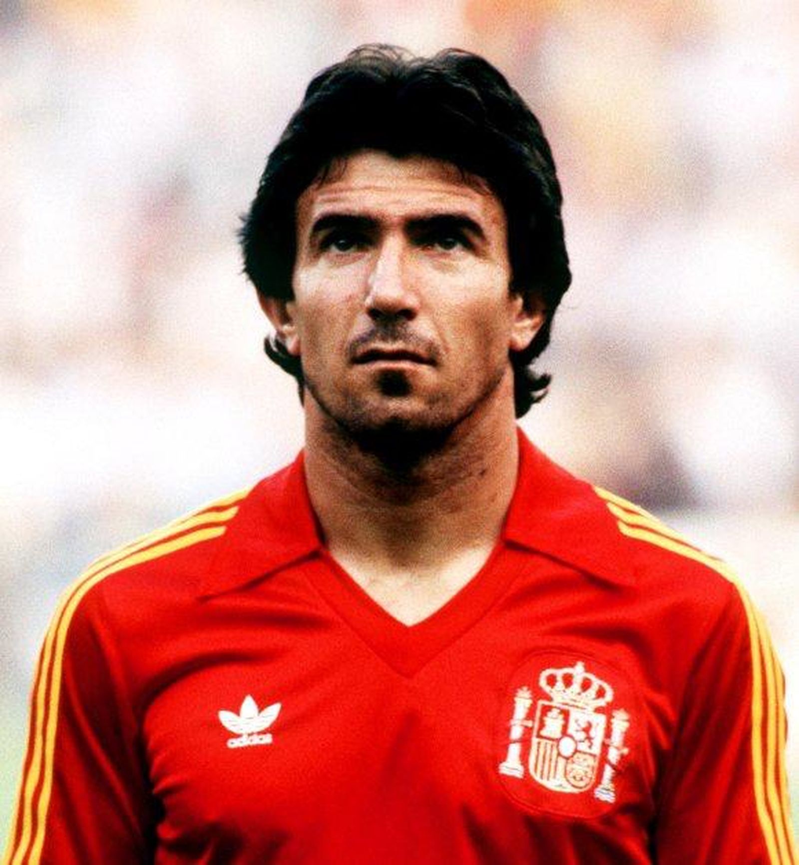 Juanito con la selección en el Mundial 82, hace 40 años
