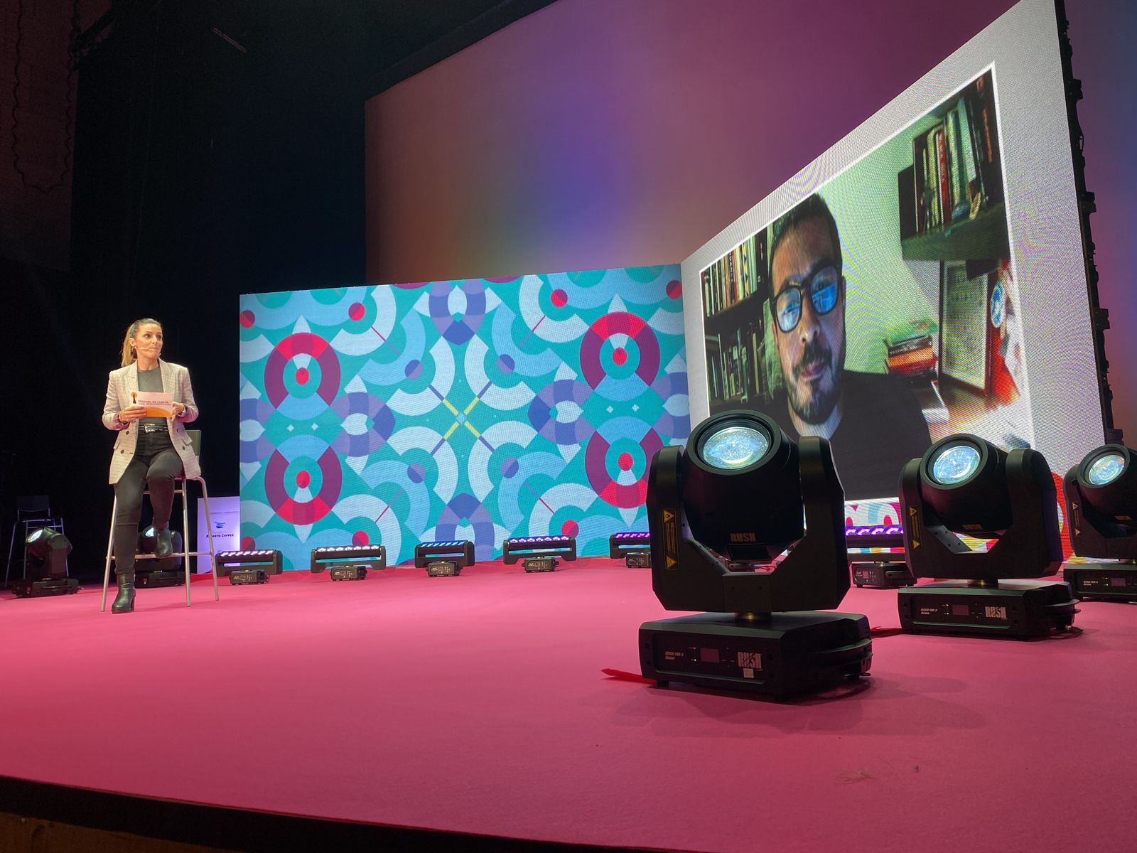 Rueda de prensa de la presentación de la película