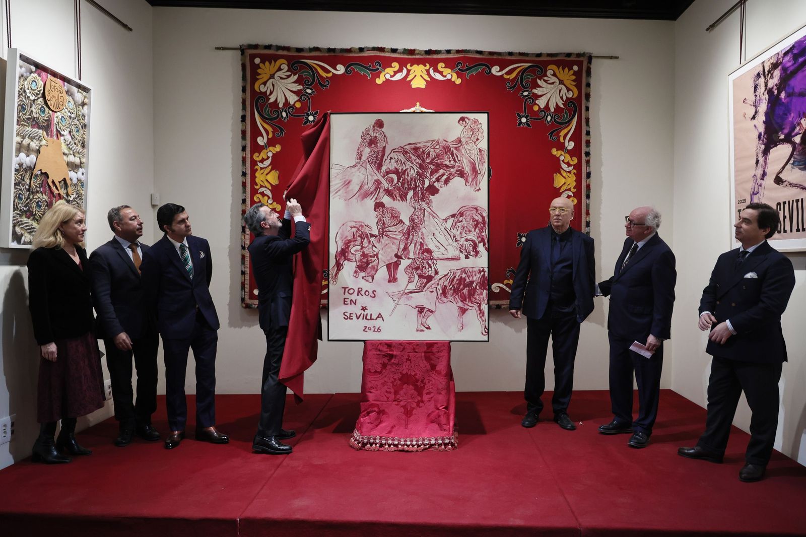 Las imágenes de la presentación del cartel de la temporada 2026 en la Maestranza