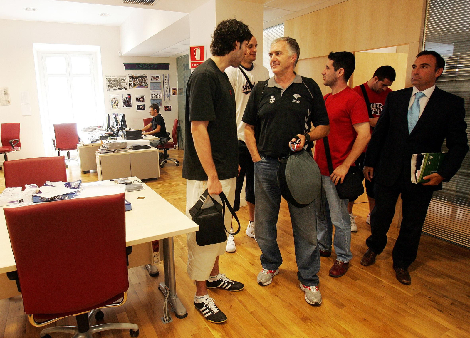 Las fotos de Manolo Rubia en su etapa en el Unicaja