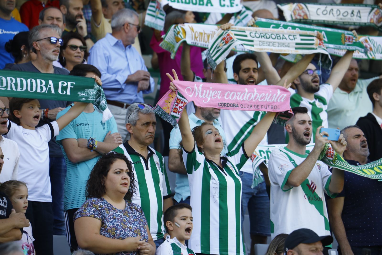 Las imágenes de la afición del Córdoba CF en el partido ante el Talavera