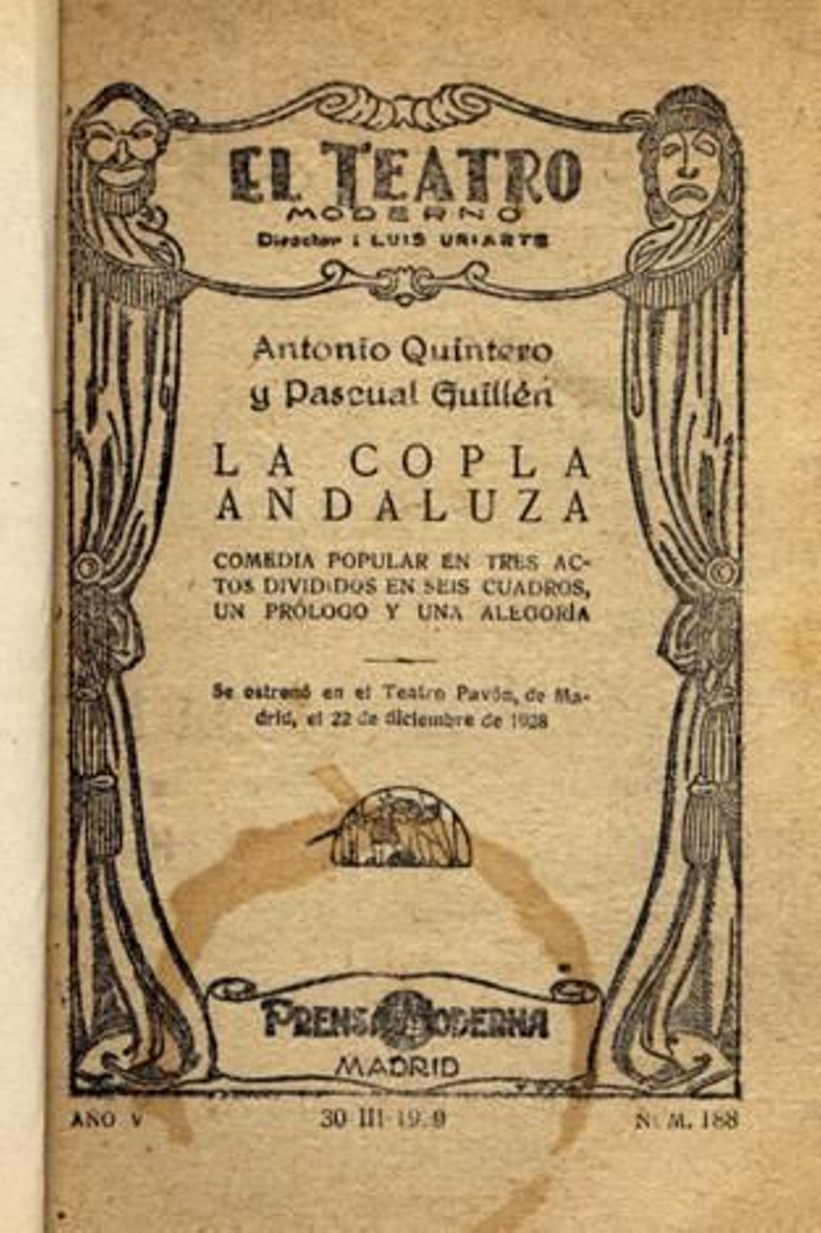 4. Portada del libro 'La copla andaluza'.