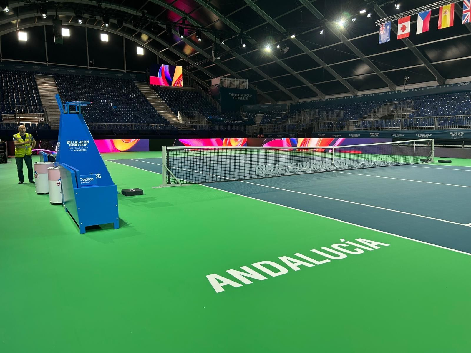 El miniCarpena para la Billie Jean King Cup, en fotos