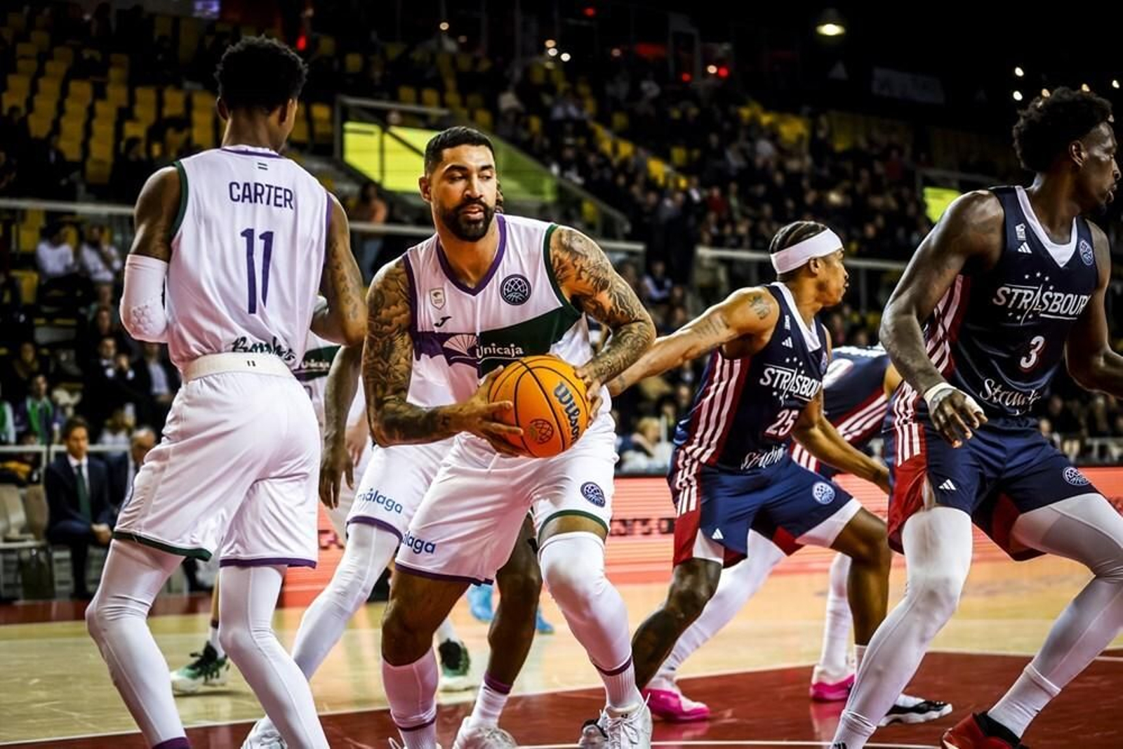 Las fotos del SIG Strasbourg - Unicaja Las fotos del SIG Strasbourg - Unicaja