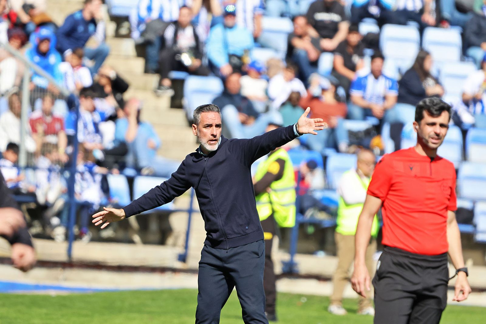Imágenes del encuentro entre el Recreativo de Huelva y la AD Ceuta FC